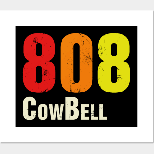 TR 808 Legendary Drum Machine Closed HiHat CowBell Posters and Art